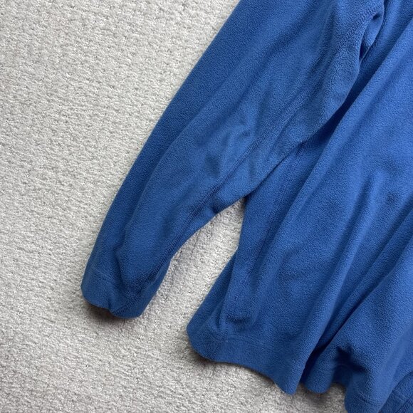 Mountain Hardwear Blue Polartec Fleece 1/2 Zip Jacket Men M Outdoor Hiking Read - Picture 13 of 15